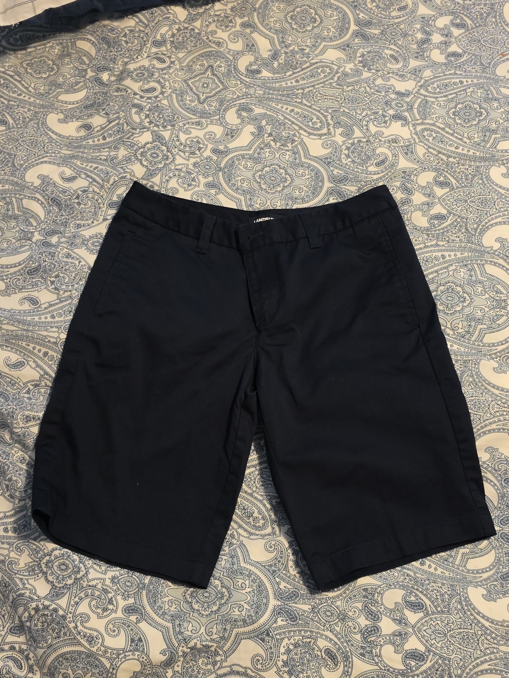 4/$67 Deal! Lands' End Navy Chino Shorts Like New